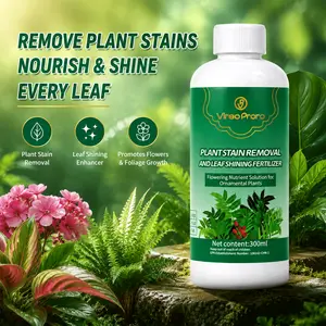 Leaf Shine & Cleansing Liquid Spray, Gentle Nutrient Formula to Remove Dust on Foliage, Enhance Leaf Gloss, Suitable for Indoor Houseplants, Tropical Foliage & Ornamental Potted Plants
