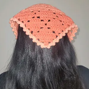 Crochet Bandana - Handmade Accessory for Stylish Hair Accessory