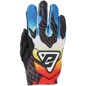 ANSWER Aerlite Drip Gloves Black/White/Rainbow