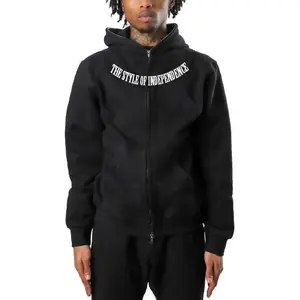 Black ZIP UP Jacket - TSOI