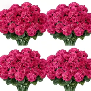 2026 Latest Large Artificial Peony Flowers, Realistic Fake Flowers for Home Garden Wedding Birthday Memorial Door Patio Window Table Decoration, Artificial Flowers for Outside