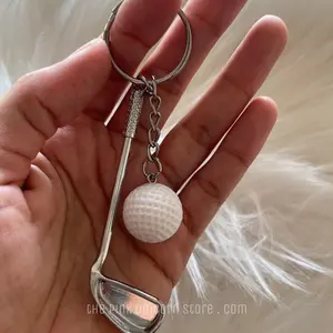 Golf Ball Keychain