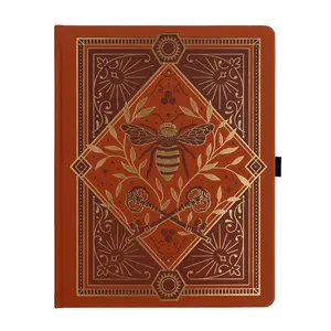 Keeper of the Bees Dot Grid Notebook in Rust