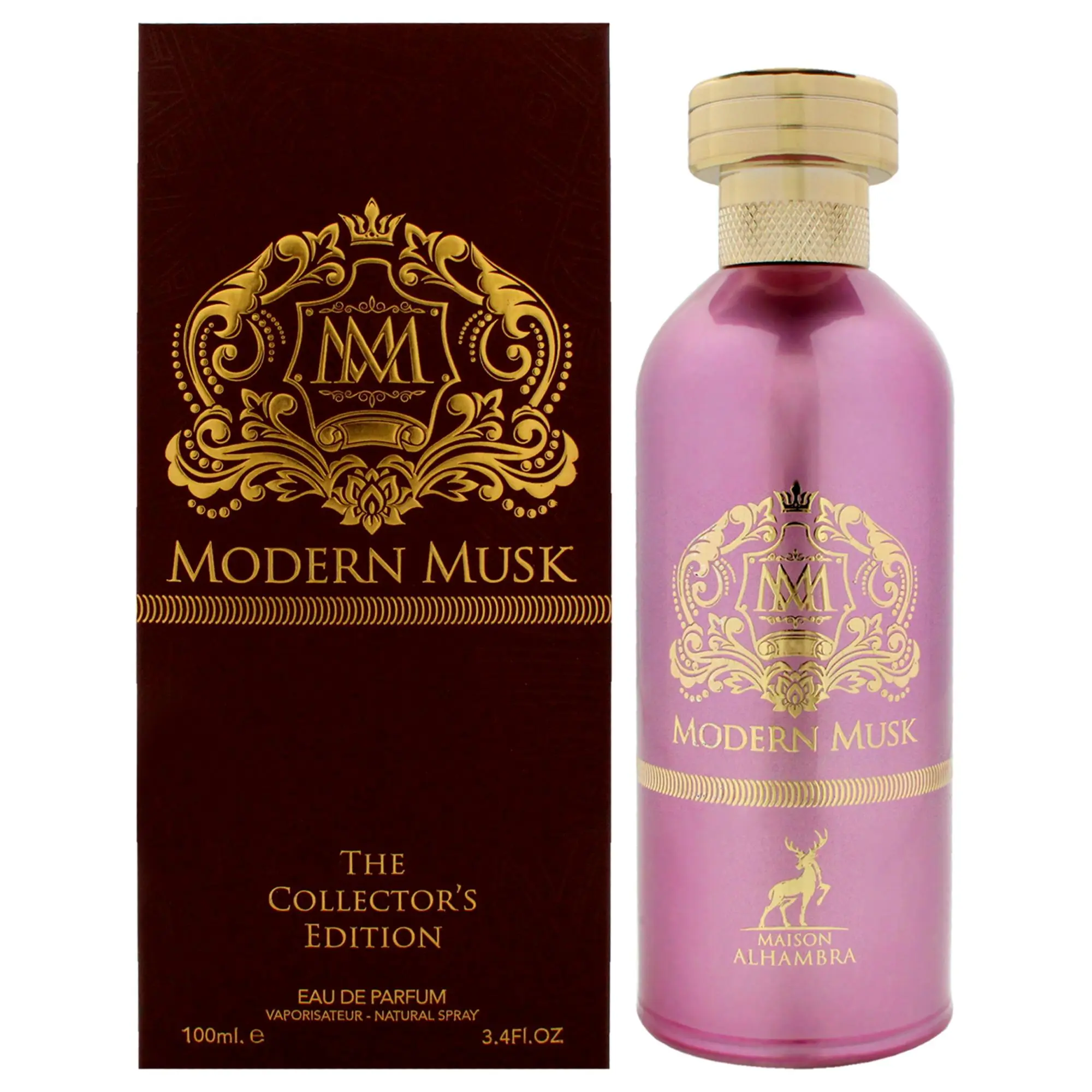 Maison Alhambra Modern Musk Eau De Parfum for Women — Grapefruit, Peach, Mandarin Orange, 3.4 oz (100 ml) | toffee, grapefruit perfume, rose, peach perfume, violet, grapefruit peach, peach mandarin orange, mandarin orange toffee, mandarin orange perfume