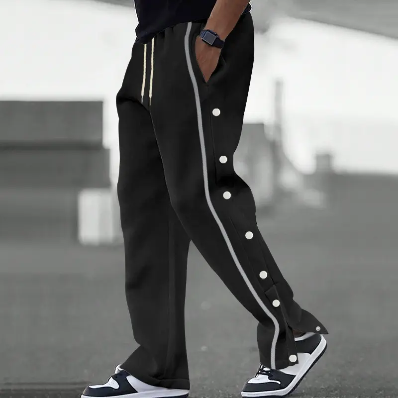 New autumn men's casual youth versatile sports jogger pants, large size