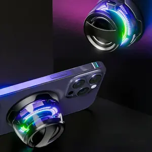 Portable Wireless Rechargeable Magnetic Mini Speaker, Bluetooth-compatible Speaker, Loud Volume, Extra Long 6 Hours Playing Time, Holiday Gift, Audio