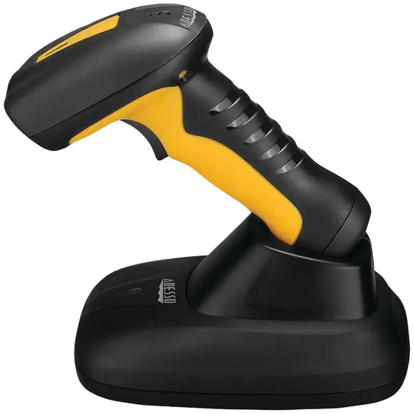 Adesso NUSCAN 4100B Bluetooth Waterproof Barcode Scanner, Yellow