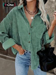 women's plain shirt, fall clothes, casual baggy drop shoulder long sleeve blouse top for fall, ladies clothes for daily wear, downtown girl clothes, preppy 80s clothes, tops for women, clothing, long sleeve shirts, womenswear
