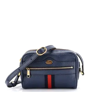 Pre-owned GUCCI material Messenger Bags Ophidia Shoulder Bag Leather Mini by Rebag