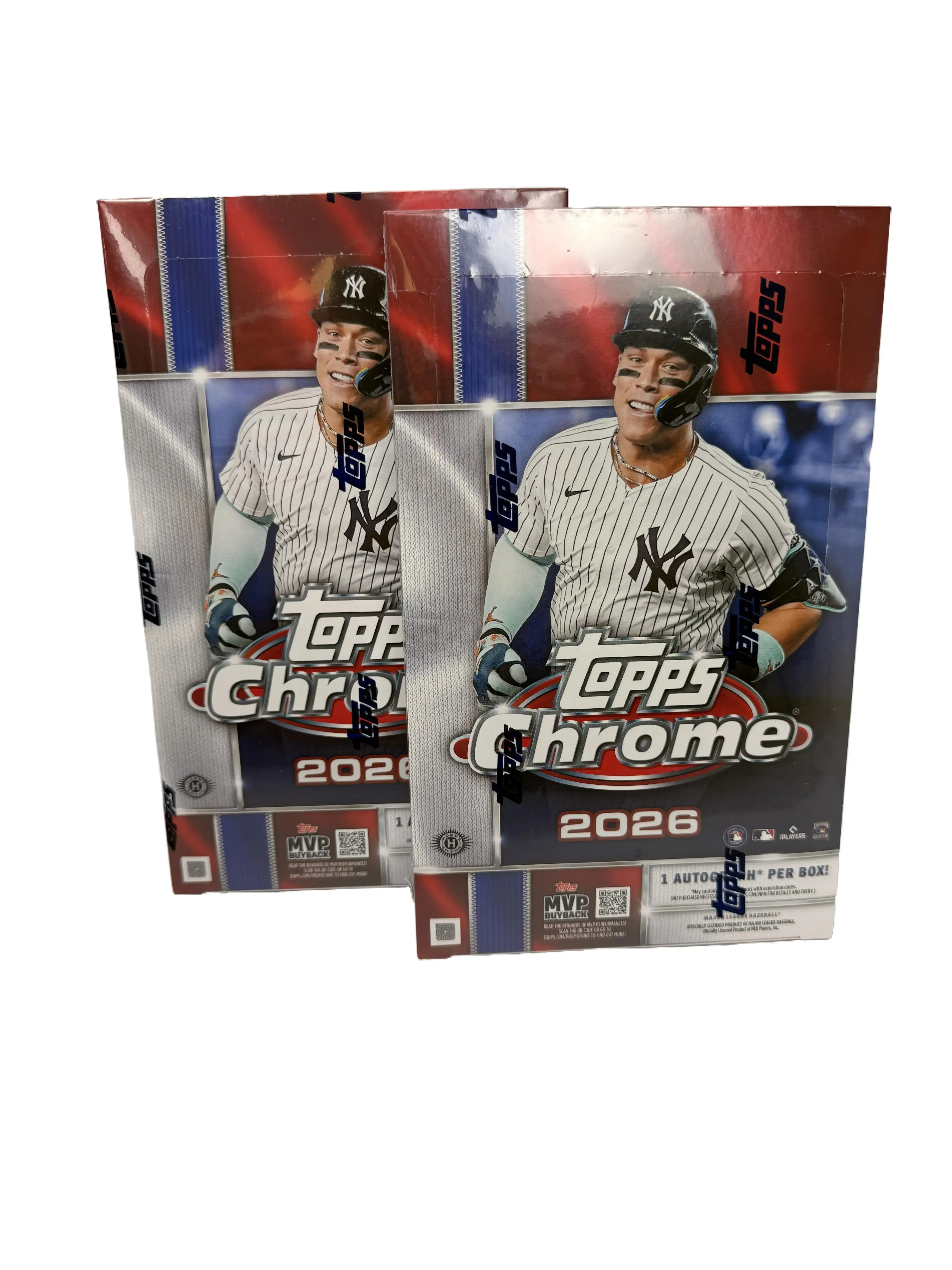 AUB-221 Baseball PYT- 2x 2026 Topps Chrome Hobby Boxes
