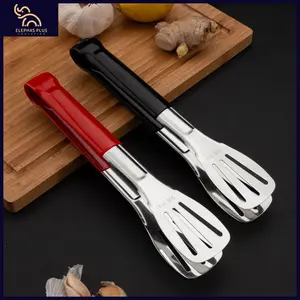 Comfortable Handle Multifunctional Stainless Steel Food Clip, Easy to Use Kitchen Tool, Durable and Versatile Utensil