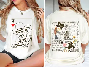 George Strait Shirt Country Music Shirt Unisex All Size