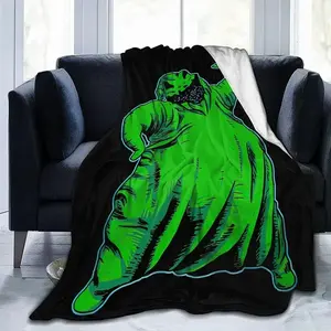 Oogie Boogie Christmas Movie Figure Print Blanket Throw Blanket Decor Bedding Surfing Lover Beach Throw Blanket Birthday Anniversary Holiday Christmas Halloween