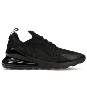 Nike Men's Air Max 270 Triple Black Running Shoes, from StockX