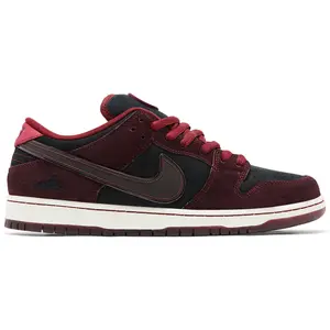 Nike Dunk Low Pro RIOT Skateshop x SB QS 'Mahogany Dark Beetroot' Fashion Sneakers
