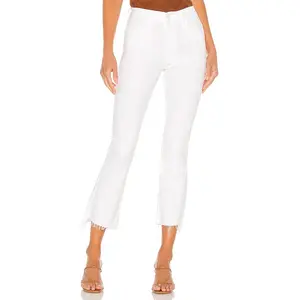 MOTHER Insider Crop Step Fray Jeans in Fairest of Them All