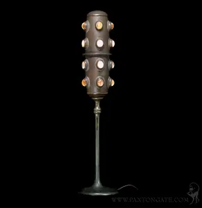 Harbor Mine Fresnel Candlestick Lamp