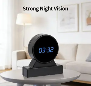 Wireless WIFI remote monitoring - Suitable for indoor use, home security, night vision function, 140-degree ultra-wide angle view