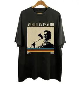 The American Psycho Shirt, American Psycho Movie Shirt, Vintage TShirt, Retro Shirt, Classic Shirt, Gifts for him, Trending T-shirt