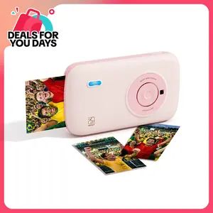 HPRT CP2100 Portable Wireless Photo Printer with AR for iPhone & Android, 2.1x3.4 Mini Instant Color Picture Printer, Initial 10 Sheets Included fotos  impresas,Valentines Gift