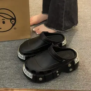 West Coast hip hop Adult Classic Profile Clogs Slip On Shoes Getaway Platform Sandals Toe Loop Summer Sandals Footwear Women sandals men Girl Flatform