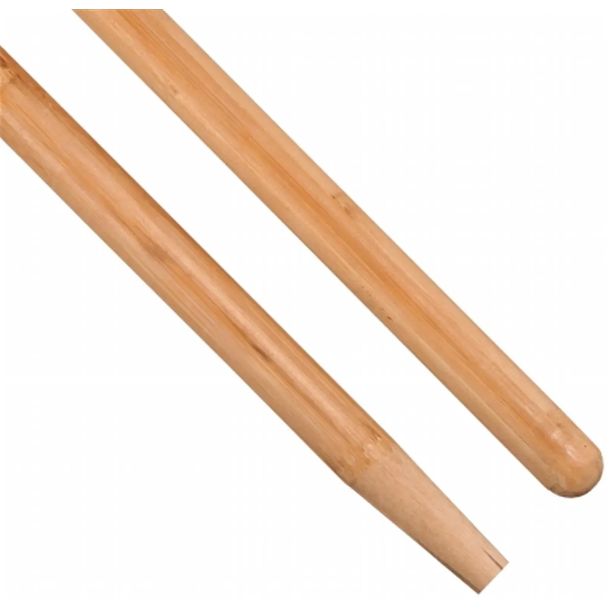 212 MAIN Wooden Lacquered Broom Handle - Cequent Laitner Company Model 552, 60 in x 1.13 in, Home Cleaning Tools, Work Supplies