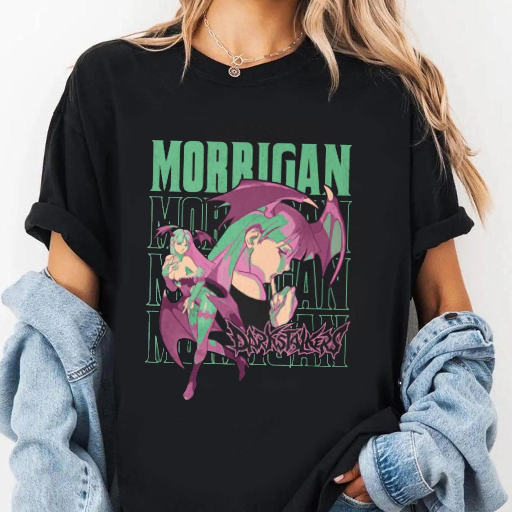 Darkstalkers Capcom Arcade Legend Gift For Fans T Shirt QO01805
