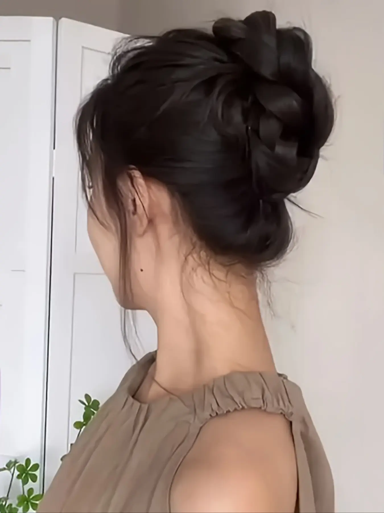 1pc Braided Hair Clip - Oval Claw Clip, Hair Claws, Hair Clips for Styling, Braid Hairstyles, Hair Accessories For Braids - durable for everyday wear