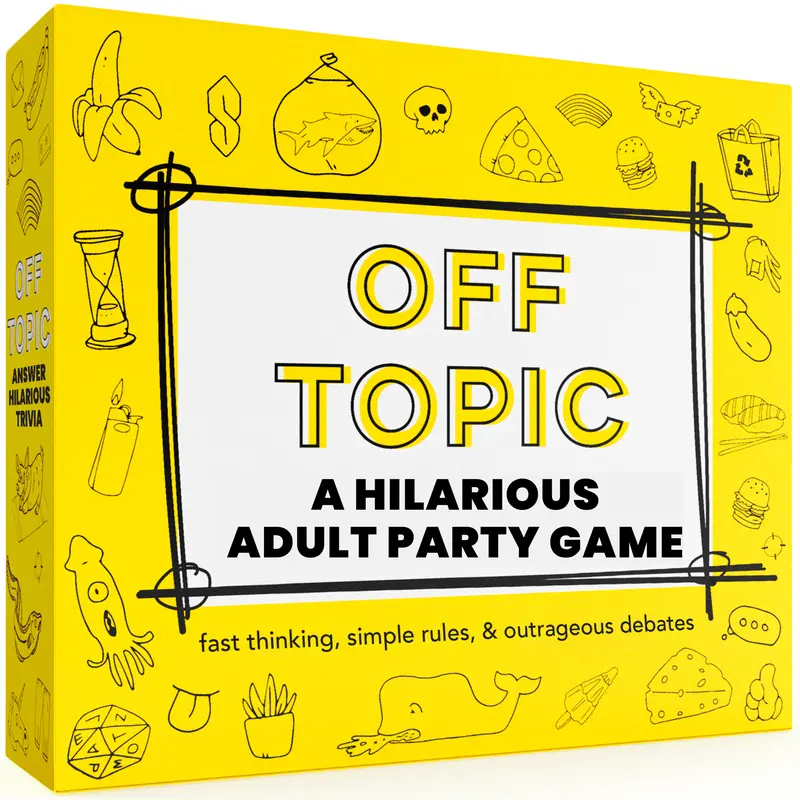 Off Topic Party Game For Holiday Parties - Friends and Family Fun