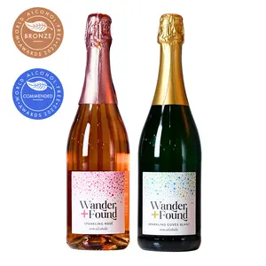 Wander + Found Non-Alcoholic Sparkling Wine DUO