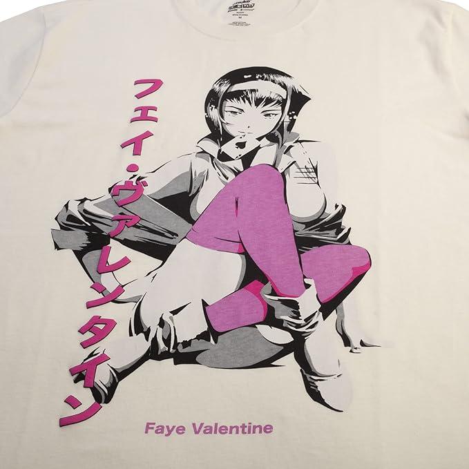 Cowboy Bebop Faye Valentine Men's Sleep Set Pajama 2-Pack T-Shirt Joggers