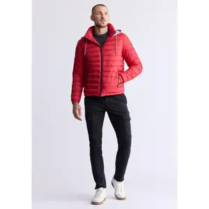 Vince Men's Quilted Zip-Up Jacket, Salsa - OBMFE003