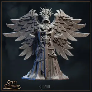 35mm Ajuzutt Celestial Tabletop D&D Fantasy Resin Printed