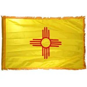 New Mexico Indoor Flag 3' x 5' Nylon