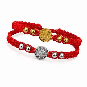 2-Pack Red String Protection Bracelets – Adjustable Handmade Lucky Charm Bracelets