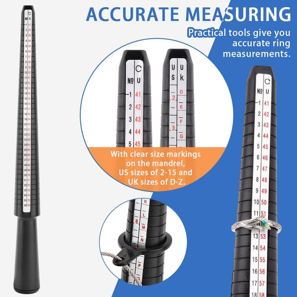 Beginner Jewelry Making Tool Kit – Complete Ring Sizing & Repair Set for Hobbyists, Includes Saw, Hammer & Polishing Tools