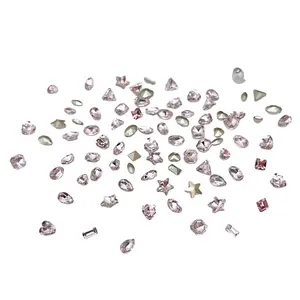 Nail Decoration Art Jewelry Glass Crystal Pendant Manicure Glitter Tips