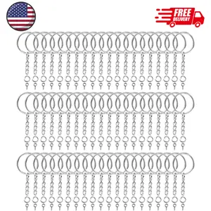 360Pcs Keychain Bulk, 120Pcs Keychain Rings