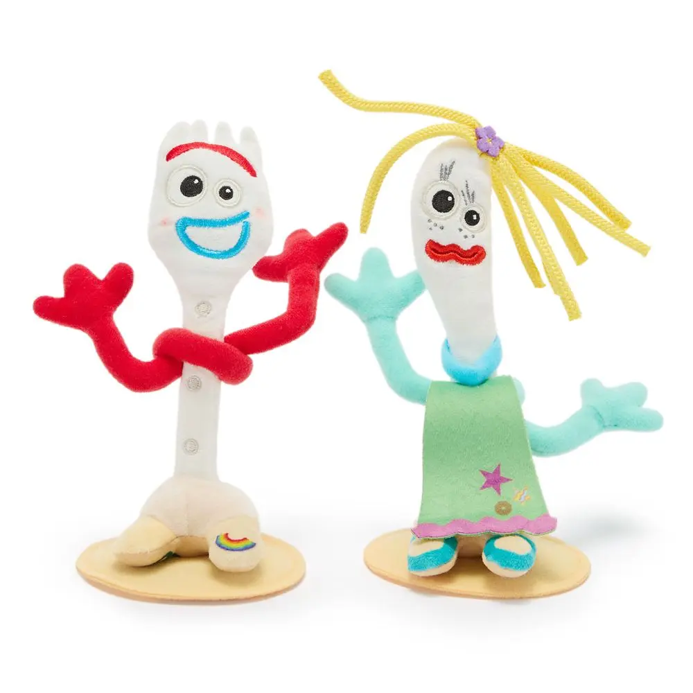 Disney Store Forky and Karen Beverly Magnetic Shoulder Plush Set – Toy Story 5 – Mini 7'' Disney Store Forky and Karen Beverly Magnetic Shoulder Plush Set – Toy Story 5 – Mini 7''