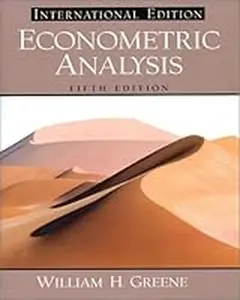 USED-Econometric Analysis (International Edition) by William H Greene (Paperback)