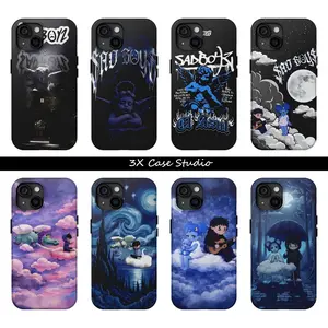 Sad Boyz J-Junior H  2-in-1 Phone Case For iPhone 17 16 15 14 13 12 Pro Max Plus Anti Fall Birthday And Holiday Gifts Case Cover