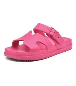 Women's Summer 2026 Sandals,EVA  Elegant Slippers, Interlocking Sandals, Summer Beach Sandals Sandals for Women, Footwear Strap Slides