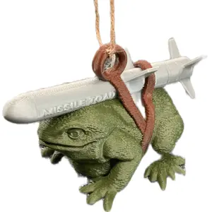 Missile Toad Ornament designed by Hex3D