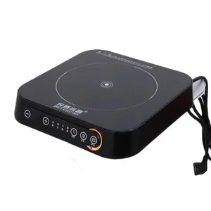 3500W High-Power Household Induction Cooker Touch Control Portable Stove for Wok Cooking Hot Pot & Tea Brewing