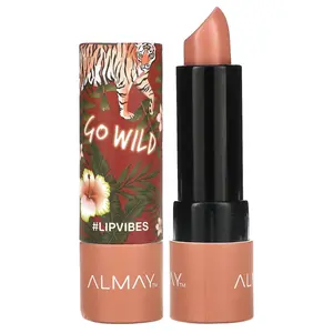 Almay Lip Vibes Lipstick, 120 Go Wild, 0.14 oz (4 g)