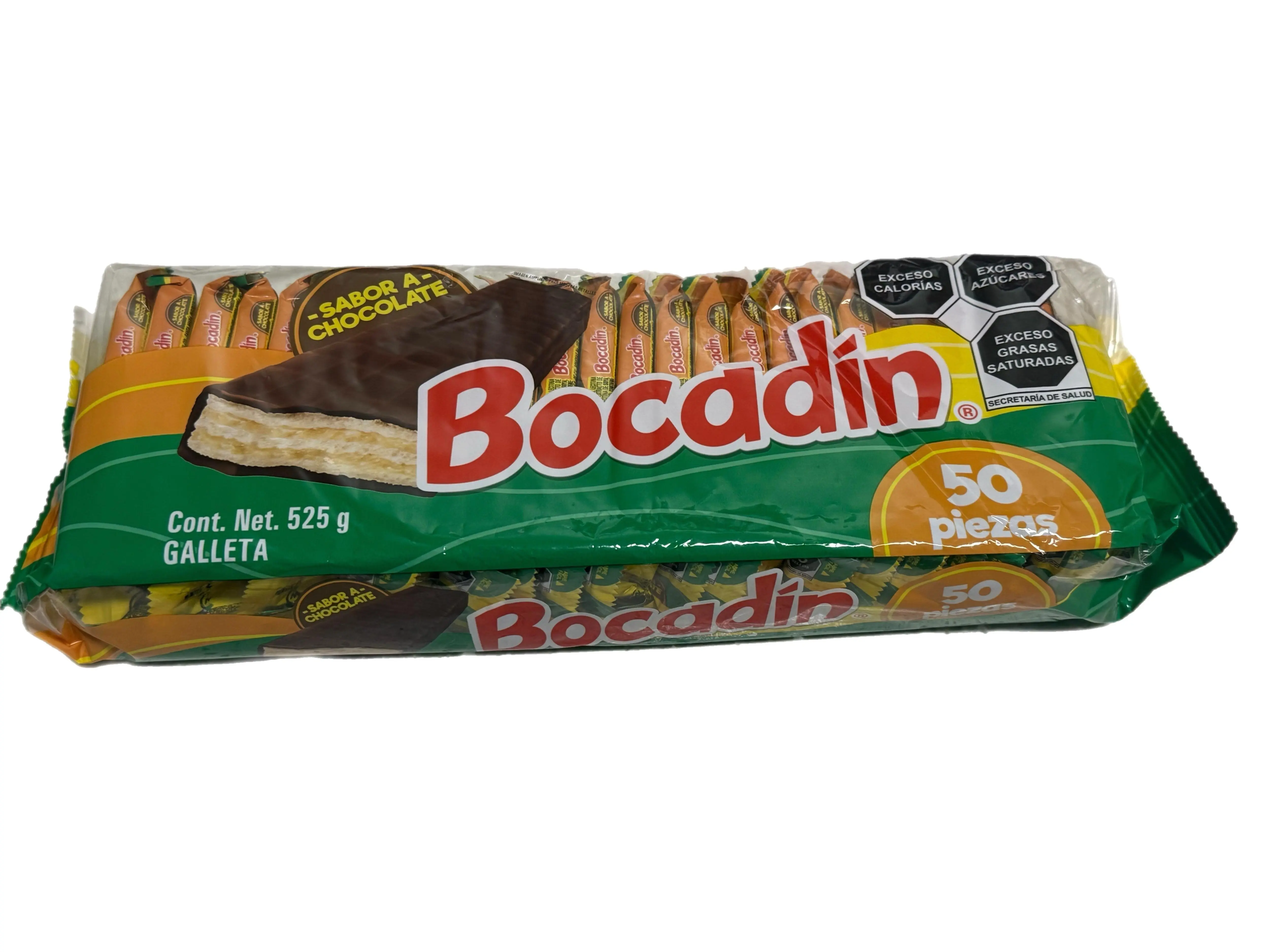 Bocadin – Mexican Chocolate Wafer Cookies – 50 Pieces – 525 g (18.52 oz)