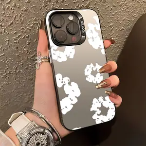 Abstract Cloud Pattern Phone Case，Whimsical Dreamy Style for iPhone 17 16 15 14 13 12 11 Plus Pro Max.