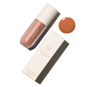 Heather Rae Essentials Honey Bunny Lippie Gloss – Warm Nude Vanilla Lip Gloss for a Sun-Kissed Glow – Clean Beauty, Hydrating, Non-Sticky, Cruelty-Free