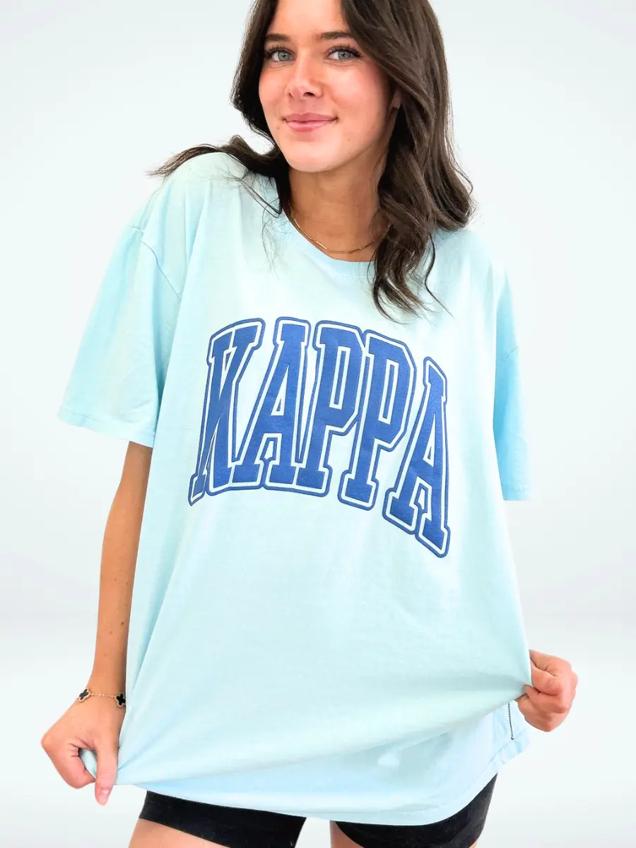 Kappa Kappa Gamma Varsity Puff Sorority Tee