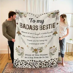 High-Definition Printed Flannel Blanket, Gifts For Sisters, Gifts For Best Friends, Perfect For Friends, Presents, Decorations, Suitable For Sofas, Beds, Travel, Outdoor Use, Comfort, Office, Flannel Throws, Small Lap Blankets, Nap Blankets